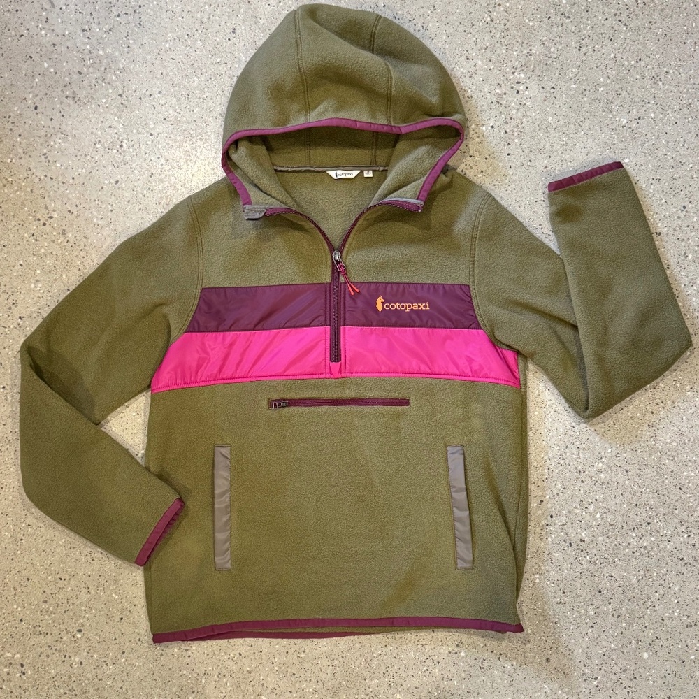 Cotopaxi Half-Zip Pullover Fleece Jacket Women’s Small NWOT